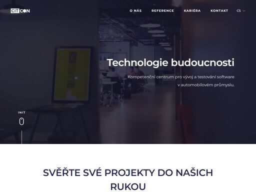 kompetenční centrum pro vývoj a testování software v automobilovém průmyslu.