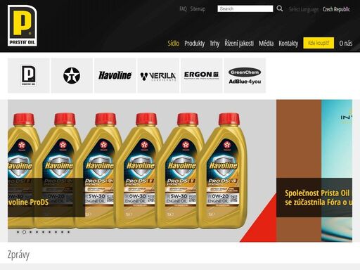prista oil group is a holding company whose field of activity covers the following areas: production of motor and industrial oils, greases and specialty fluids