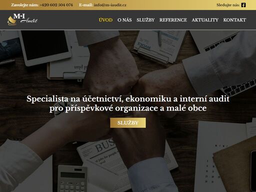 jsme auditorská firma a specialisté na účetnictví, ekonomiku a interní audit pro příspěvkové organizace a malé obce.