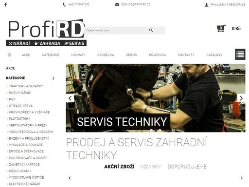 prodej a servis zahradní a lesnické techniky. 
zastupujeme firmy stihl, cub cadet, wolf-garten, vari, fiskars,  bahco, motor jikov green, mtd, marimex, metabo a scheppach.
kamenná prodejna, servis a půjčovna žíšov 69