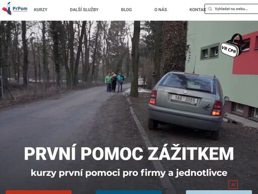 prpom nabízí kurzy první pomoci zážitkem pro firmy a jednotlivce. lektoři vás provedou kurzem tak, že na to jen tak nezapomenete a naučíte se pomáhat.