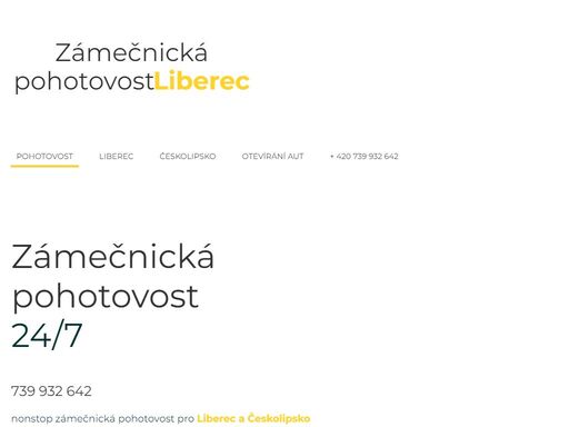 zámečnická pohotovost liberec - nonstop nouzové otevírání dveří