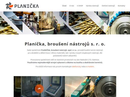provádíme kvalitní broušení a ostření nástrojů, včetně výroby nástrojů nových - planička, broušení nástrojů s.r.o.
