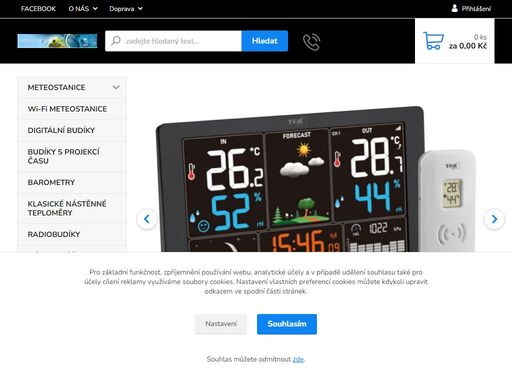 počasí neporučíte, ale můžete mít o něm přehled na své vlastní domácí meteostanici.