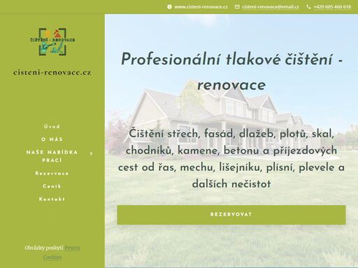 objednávka zkoušky zdarma na tel:+420 605 460 618 email.: cisteni-renovace@email.cz