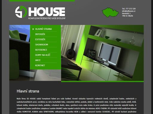 showroom sd house hlučín nabízí široký sortiment služeb využitelných při stavbě či rekonstrukci vašeho bydlení.