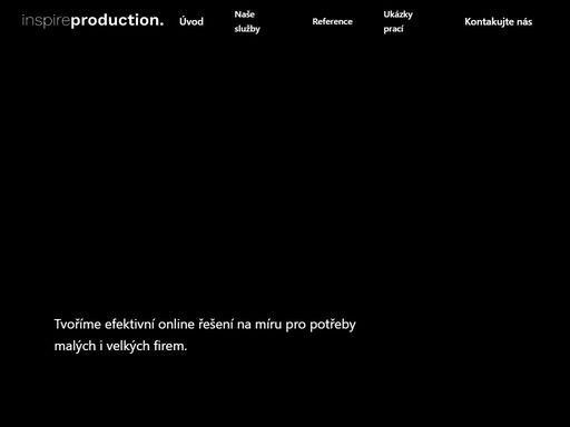 tvoříme efektivní online řešení na míru pro potřeby malých i velkých firem.