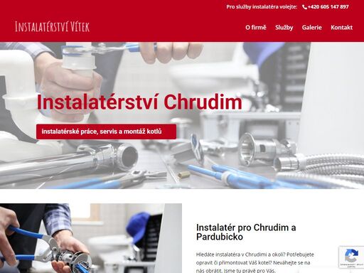hledáte instalatéra v chrudimi a okolí? potřebujete opravit či přimontovat váš kotel? neváhejte se na nás obrátit. jsme tu právě pro vás. instalatérství vítek, chrudim, pardubice.