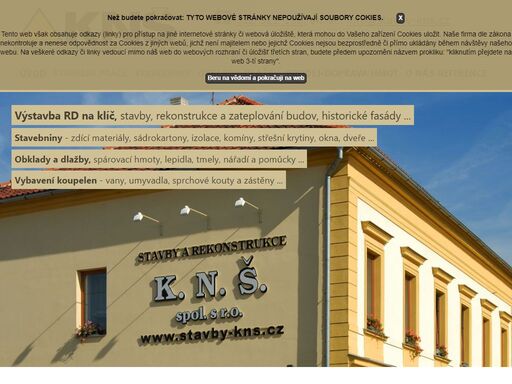 stavby rd, stavby a rekonstrukce budov, stavebniny, obklady a dlažby, stavební práce, slaný stavby a rekonstrukce k.n.š., s.r.o. - stavby rd, stavby a rekonstrukce budov, stavebniny, obklady a dlažby, stavební práce - slaný