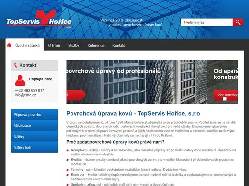 povrchová úprava kovů povrchová úprava kovů