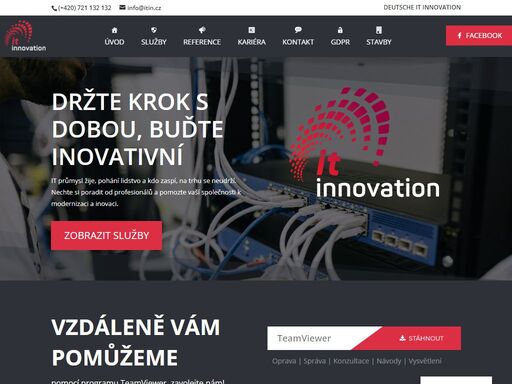 držte krok s dobou a buďte inovativní s námi! jsme mladý profesionální tým zajišťující služby servisní podpory, outsourcing it, vývoj webů a sw i komplexní zabezpečení.