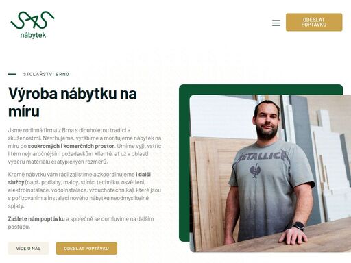 již 26 let vyrábíme nábytek na míru do soukromých i komerčních prostor. ? postaráme se o vše, včetně řady doplňkových služeb. kontaktujte nás