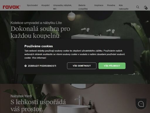 objevte koupelnové vybavení ravak – spojení moderního designu, precizního zpracování a inovativních řešení. dopřejte si koupelnu, která vydrží. ???