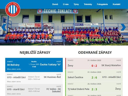 fotbalový klub čechie tuklaty