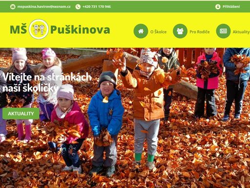 mateřská škola puškinova havířov