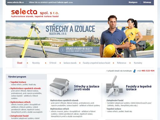 provádíme hydroizolace, tepelné izolace, kompletní fasády a střechy