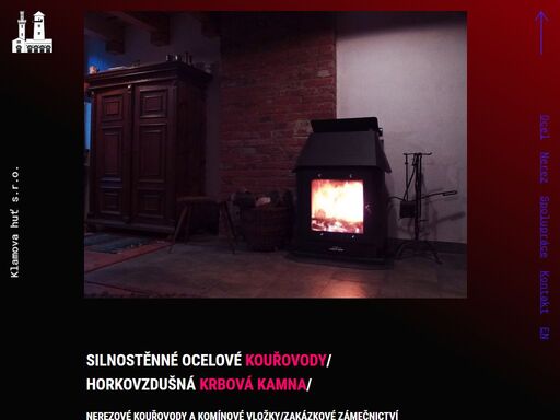 silnostěnné kouřovody, pevné komínové vložky, krbová kamna. vyrobeno v blansku.