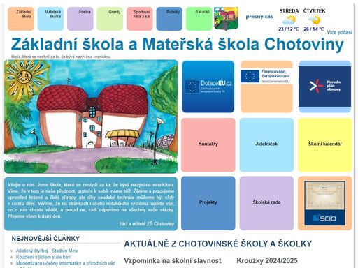 základní škola chotoviny