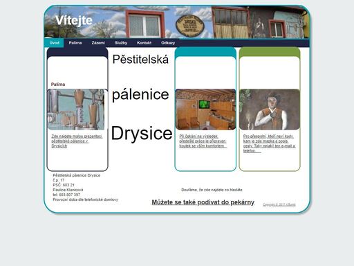 pěstitelská pálenice a moštárna drysice