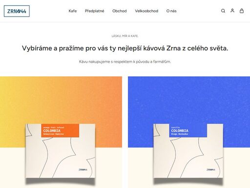 lásku, mír a kafe. vybíráme a pražíme pro vás ty nejlepší kávová zrna z celého světa. kávu nakupujeme s respektem k původu a farmářům.