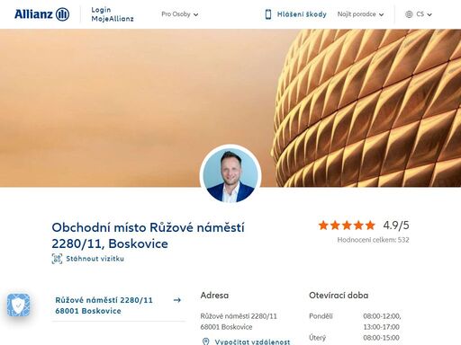 obchodní místo komenského 9, boskovice