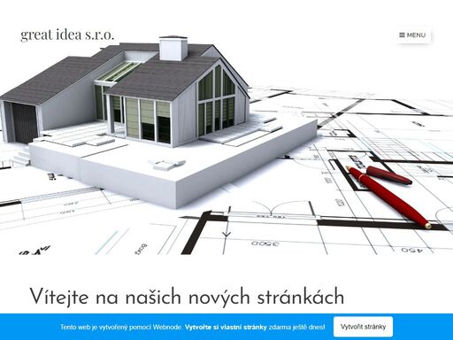 vítejte na našich nových stránkách