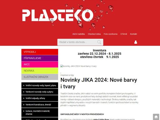 plasteko studenec - odborný velkoobchod vybavením pro koupelny. nabízíme kompletní sortiment značek jika, roca, laufen, keramia, hansgrohe, paffoni, friatec, geberit, franke, ravak, teiko, polysan, stelrad, korado, dražice, dakon, slovarm, sam myjava a roltechnik.