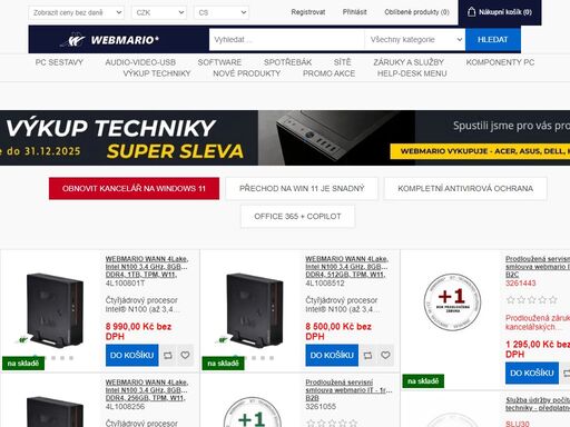 počítače, notebooky, smart produkty, servis počítačů