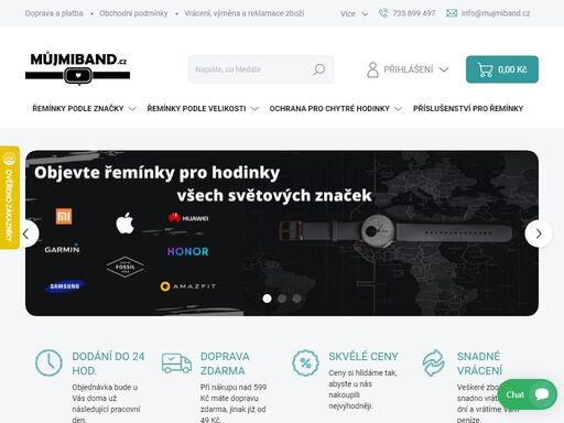 náhradní řemínky a pásky pro vaše chytré hodinky a náramky. pokud hledáte kvalitní, barevné či decentní náhradní náramky a řemínky pro vaše chytré hodinky nebo náramky, tak je tu e-shop mujmiband.cz pro vás!vybírejte z veselých, decentních, teplých, studených, tmavých či světlých barev řemínků. zvolte si typ zapínání,…