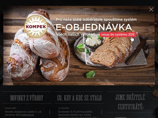 tradiční výroba sladkého a slaného pečiva z kladna. pečeme dle tradičních a osvědčených receptur, jsme držitelé mnoha certifikátů a ocenění.
