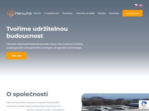 společnost hanwha advanced materials europe se zabývá lisováním termoplastů s využitím technologie gmt a technologie lwrt