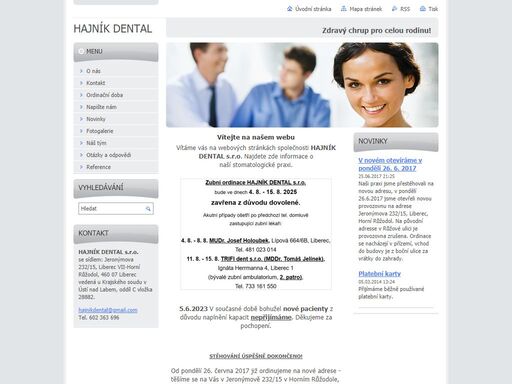 www.hajnikdental.cz