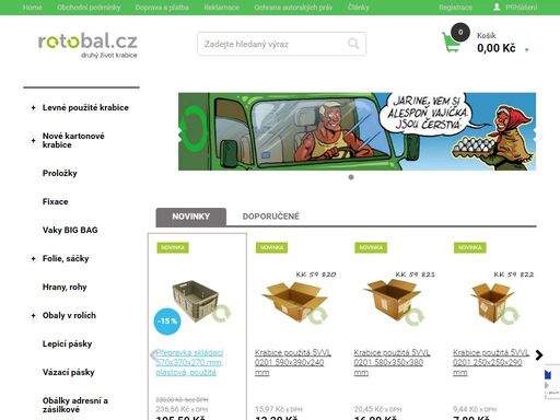 krabice - rotobal.cz - výkup a prodej použitých krabic a obalových materiálů.