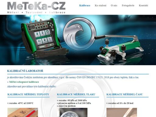 meteka-cz - meření, testování, kalibrace