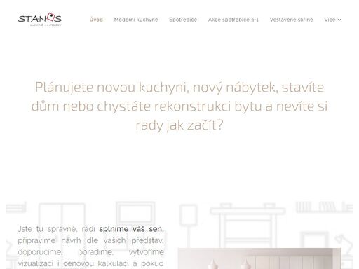 kuchyně - interiéry - stanos