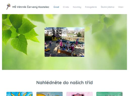 školka je místo, kde se prvně dítě setkává se světem, aniž by u toho byli rodiče (r. fulghum)