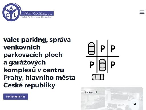 valet parking, správa venkovních parkovacích ploch a garážových komplexů v centru prahy, hlavního města české republiky kontaktujte nás parkování doprovodné slu