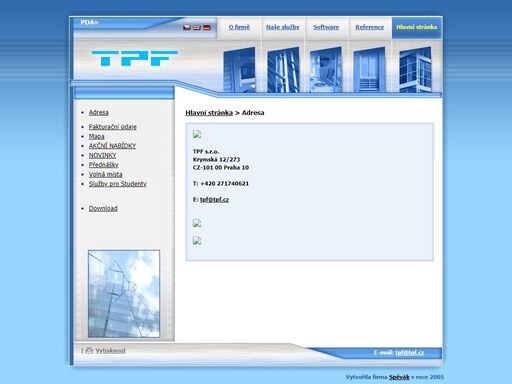 tpf s. r. o., projekční inženýrská kancelář
