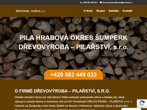 potřebujete stavební řezivo? sháníte výkup dřeva? čtěte více na webu pily hrabová dřevovýroba - pilařství, s.r.o. řežeme hranoly, desky, fošny atd. pila hrabová, zábřeh na moravě, šumperk.