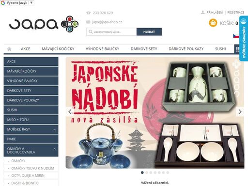 největší výběr japonských potravin v čr! japonské sladkosti, čaje, suroviny na sushi, okonomiyaki, tempuru, yakisoba, a spousta dalších skvělých a autentických surovin!