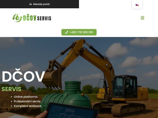 dčov servis online platforma.profesionální servis.kompletní realizace. přihlášení získejte přehled o stavu svého zařízení a udržujte ho v perfektním stavu. registrace nových uživatelů kdo jsme? o nás dčov servis s.r.o. je tým lidí co má několikaleté zkušenosti s výrobou, servisem, projektováním a realizací vodohospodářských produktů. více než 7 let projektujeme a servisujeme domovní čistírny odpadních vod.