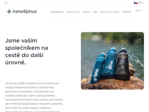 transalpinus, cestovani, outdoor, sport, katadyn, steripen, micropur, spectra watermakers, optimus, wacaco, trek'n eat, trekneat, msi, forestia, scent air hydration, pokito, contigo, tru virtu, eton, pharmavoyage, bee patch, prezit, survival