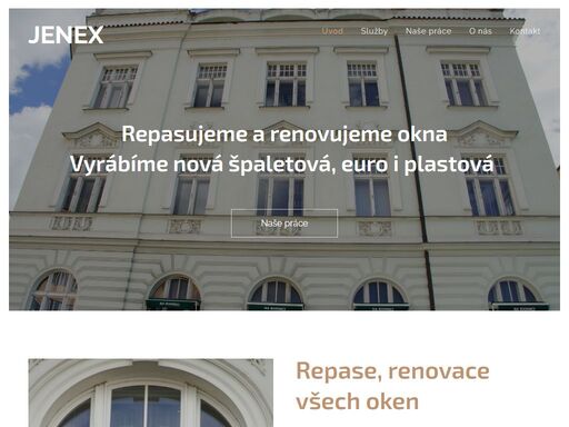 repasujeme a renovujeme oknavyrábíme nová špaletová, euro i plastová