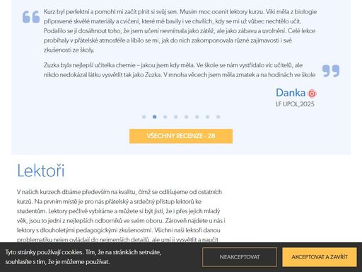 kurz, medicína, přípravné, přijímačky, online, chemie, fyzika, biologie, cíleně, lekce, lektoři, scio testy cílené online přípravné kurzy na přijímačky na medicínu v česku