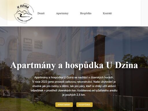 u dzina nabízí luxusní apartmány a útulnou restauraci v srdci jizerských hor. užijte si ubytování vhodné pro rodiny, zdarma wi-fi, soukromé parkování a úchvatné výhledy na hory. rezervujte si svůj pobyt dnes a prozkoumejte krásy jizerských hor.