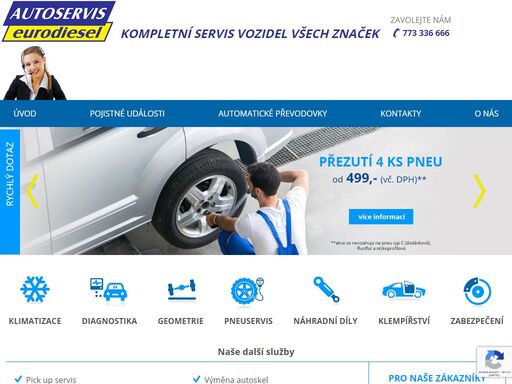 hledáte profesionální servis pro váš vůz? neváhejte nás kontaktovat - 773 336 666
