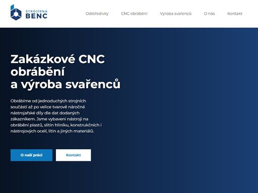 obrábíme od jednoduchých strojních součástí až po velice tvarově náročné nástrojařské díly dle dat dodaných zákazníkem. jsme vybaveni nástroji na obrábění plastů, slitin hliníku, konstrukčních i nástrojových ocelí, litin a jiných materiálů.