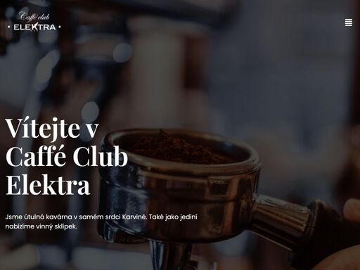 jsme útulná kavárna v srci karviné s dlouholetou tradicí. nabízíme zahrádku a jako jediní v karviné zároveň také vinný sklípek.