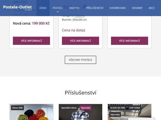 vítáme vás v obchodě skladových luxusních postelí hästens, vispring, somnus, aston, zleep a příslušenství my dream.