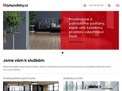 nabízíme komplexní řešení podlah interiérů. zajistíme vše potřebné od poradenství přes prodej až po pokládku podlahových krytin – v celé čr.